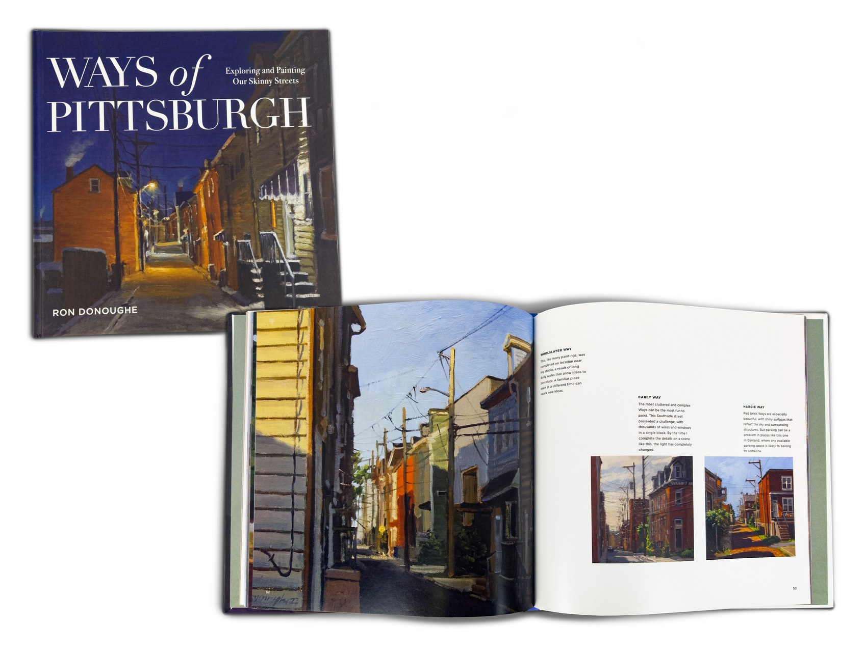 Ways of Pittsburgh printed and bound for Ron Donoughe