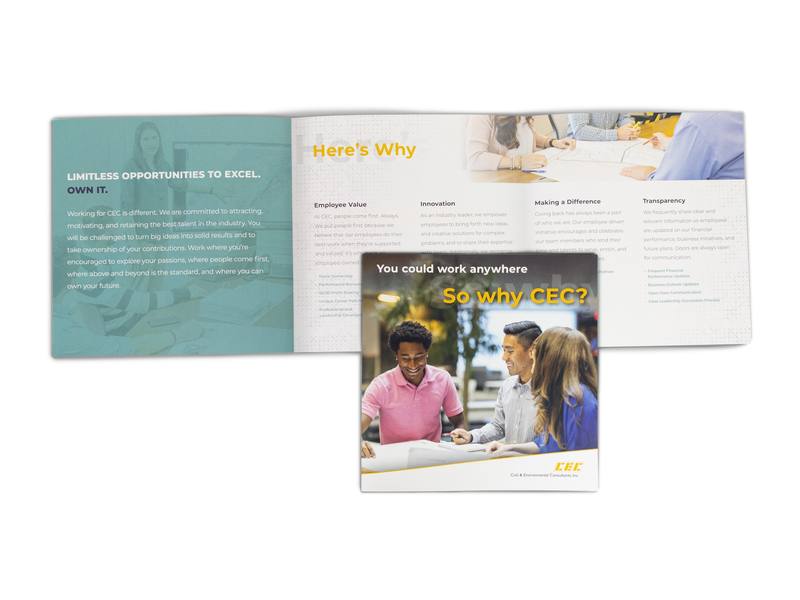 CEC Recruiting Trifold Brochure