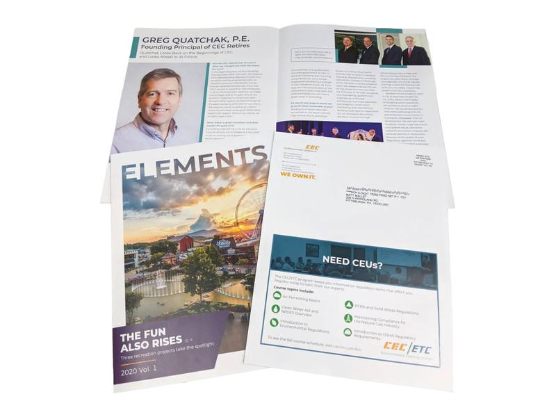 Civil & Environmental Consultants, Inc. Elements Magazine