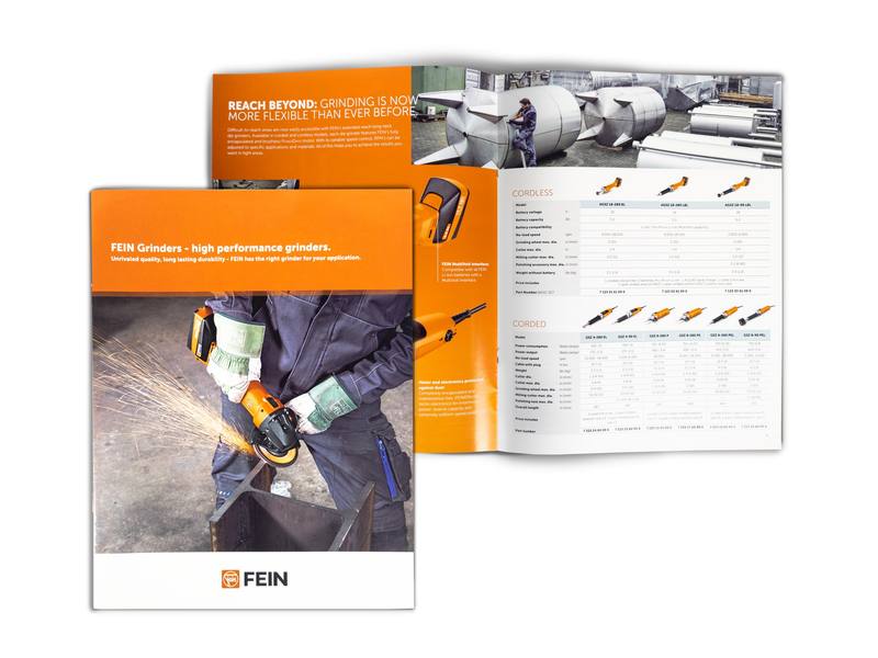 Fein Power Tools Grinder Brochure