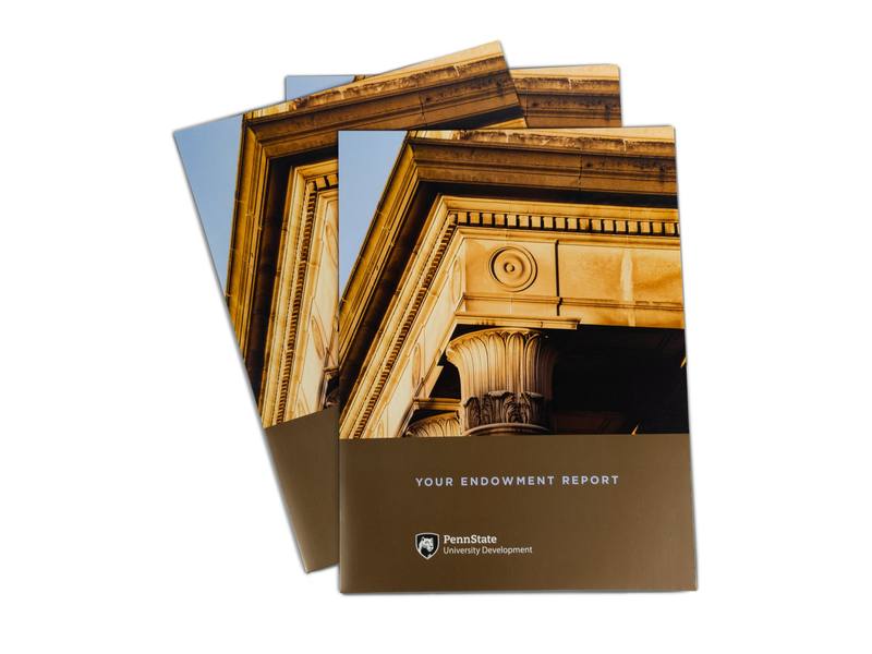 Penn State University Pocket Folder