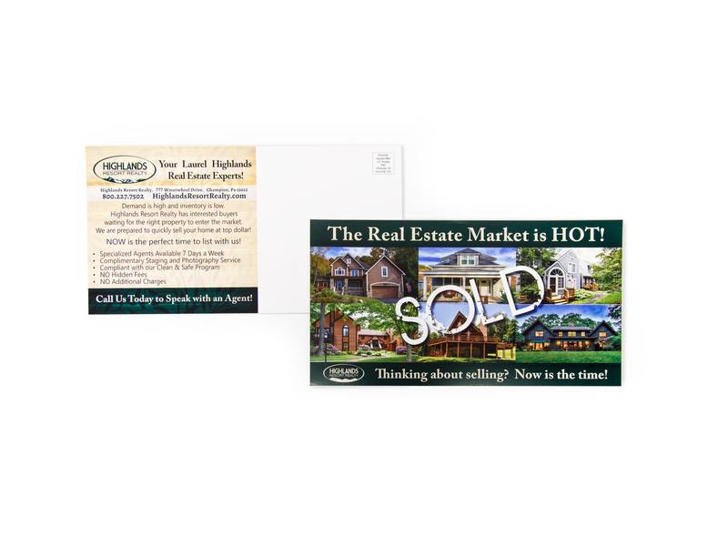 Seven Springs Highlands Resort Realty Postcard