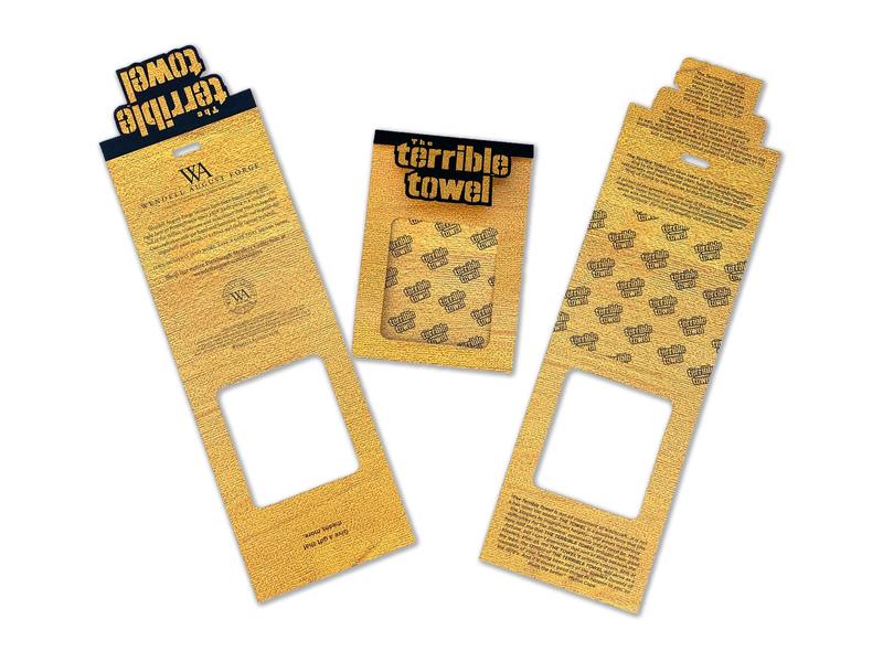 Wendell August Forge Terrible Towel Card